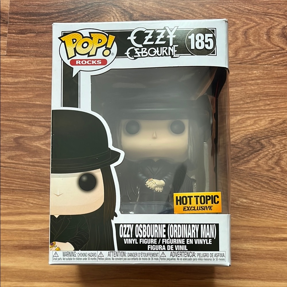 Funko Pop Ozzy Osbourne Ordinary Man Hot Topic Exclusive